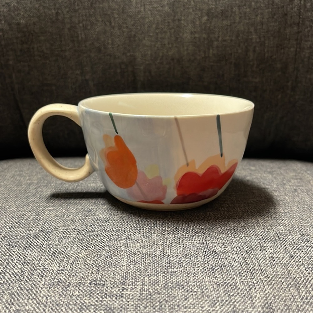 Anthropologie Tulip Tea-For-One Cup - Picture 4 of 8